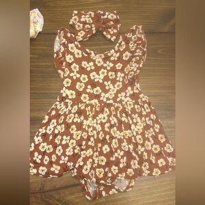 Little sleepies twirl dress